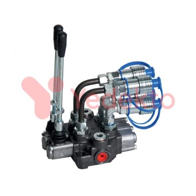 Hidrolik Kumanda Kolu 4 Çıkışlı Monoblok Fiat 480