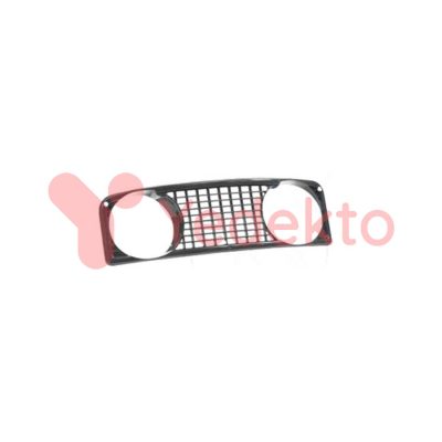 Ön Panjur Eleği Siyah Ön Far Delikli Fiat 54C