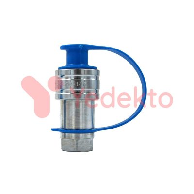 Pimak Damper Adaptörü Dişi Sekman Kanallı 1/2" BSP Massey Ferguson Modellerine uygundur