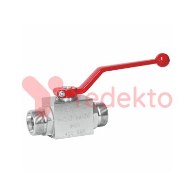 3/8 BSP Hidrolik 2 Yollu Küresel Vana